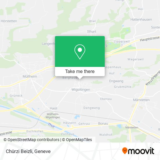 Chürzi Beizli map