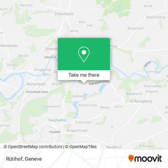 Rütihof map