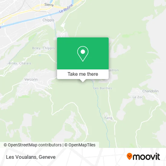 Les Voualans map