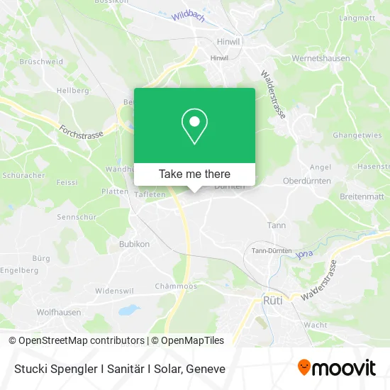 Stucki Spengler I Sanitär I Solar map