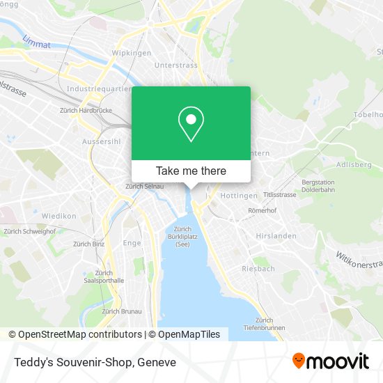 Teddy's Souvenir-Shop map