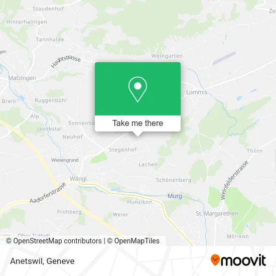 Anetswil map