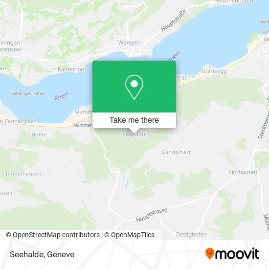 Seehalde map