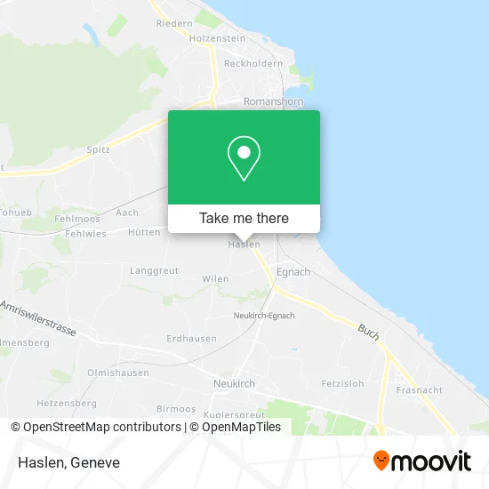 Haslen map