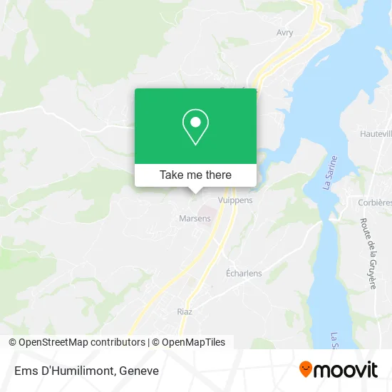 Ems D'Humilimont map