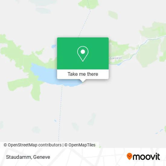 Staudamm map