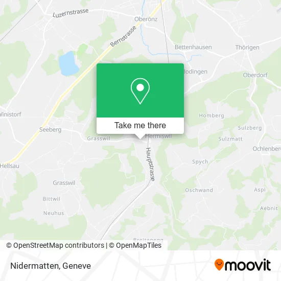 Nidermatten map