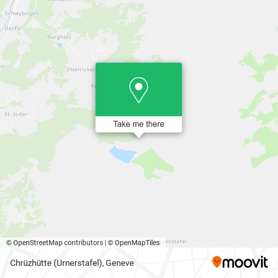 Chrüzhütte (Urnerstafel) map