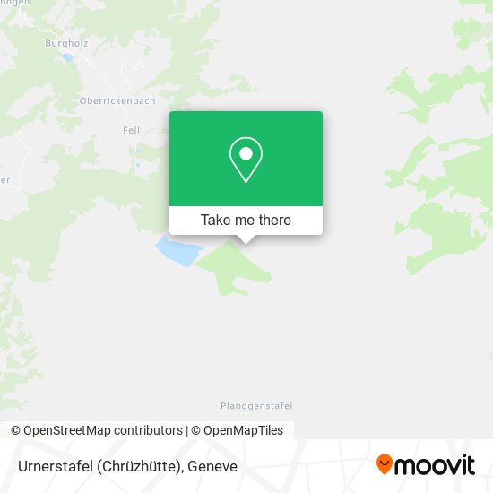 Urnerstafel (Chrüzhütte) map