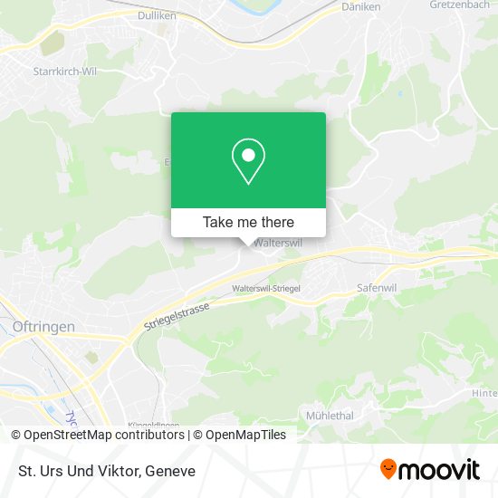 St. Urs Und Viktor map