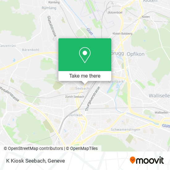K Kiosk Seebach map