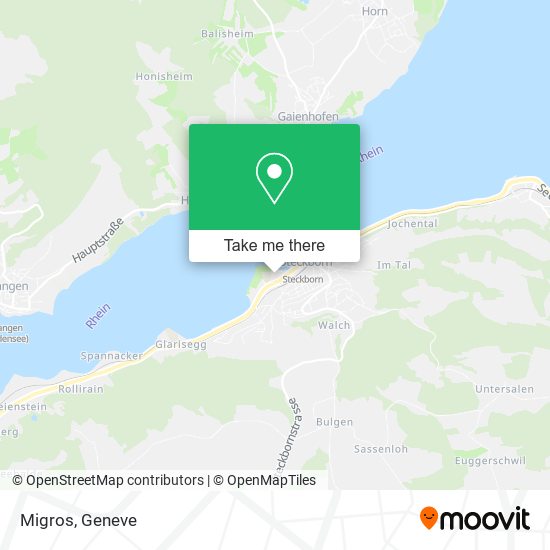 Migros map