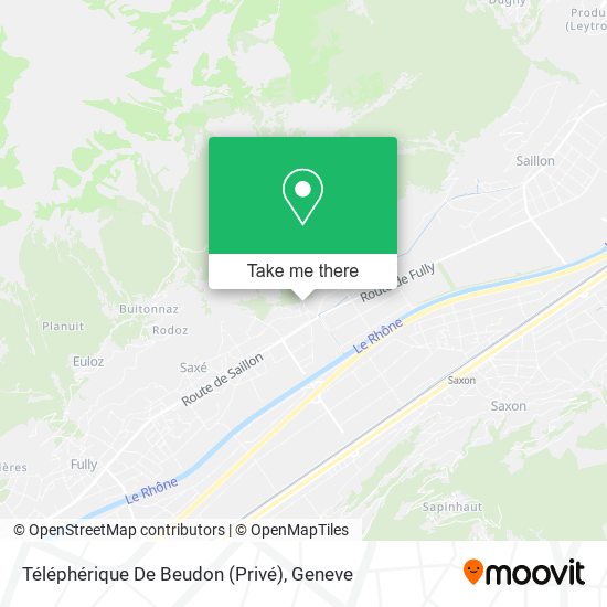 Téléphérique De Beudon (Privé) map