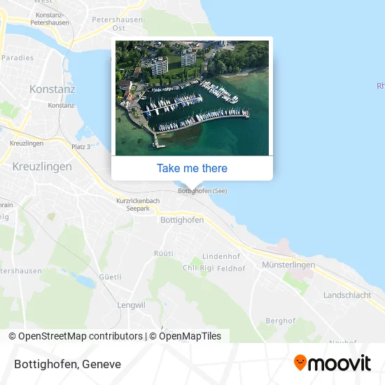 Bottighofen map