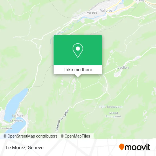 Le Morez map