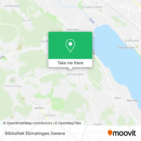 Bibliothek Ebmatingen map