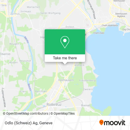 Odlo (Schweiz) Ag map