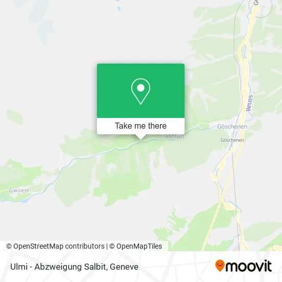 Ulmi - Abzweigung Salbit map