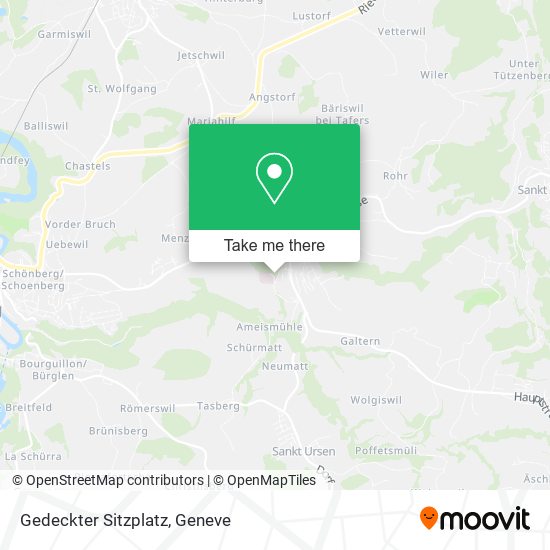 Gedeckter Sitzplatz map