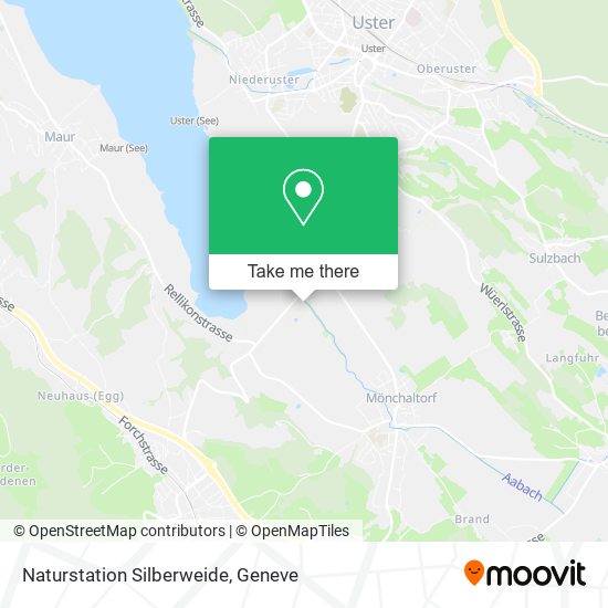 Naturstation Silberweide map