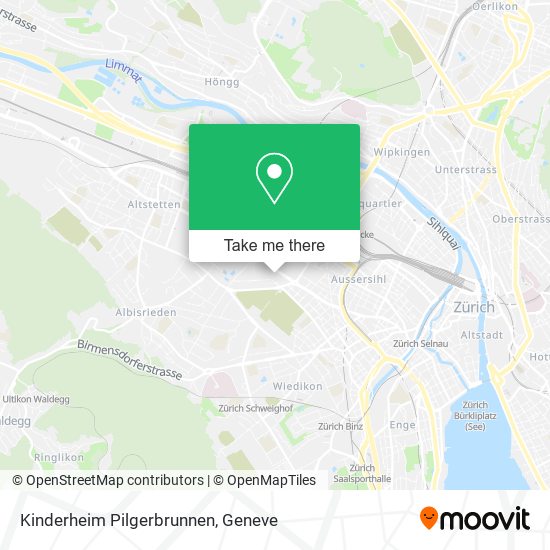 Kinderheim Pilgerbrunnen map