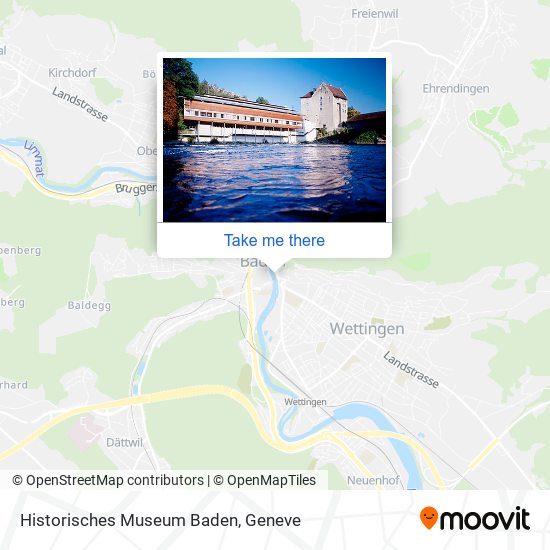 Historisches Museum Baden plan