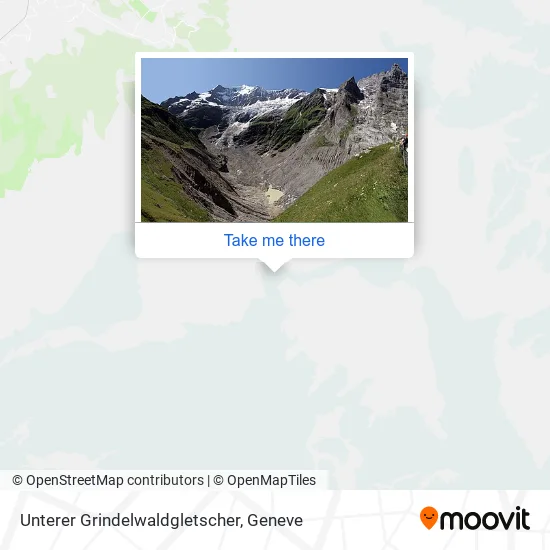 Unterer Grindelwaldgletscher map