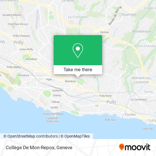 Collège De Mon-Repos map