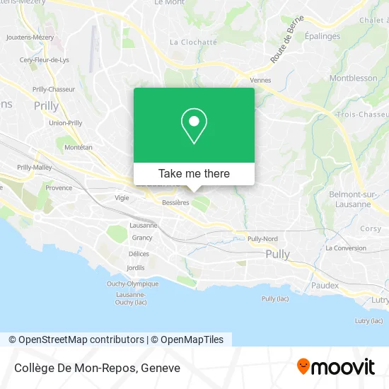 Collège De Mon-Repos map