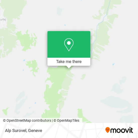Alp Surovel map