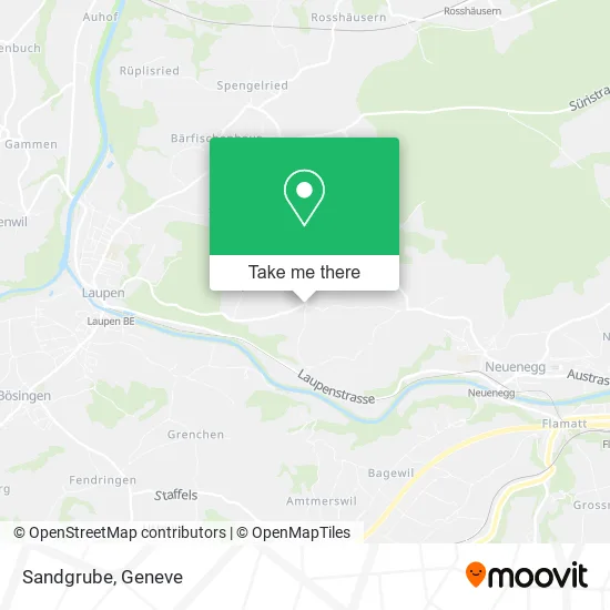 Sandgrube map