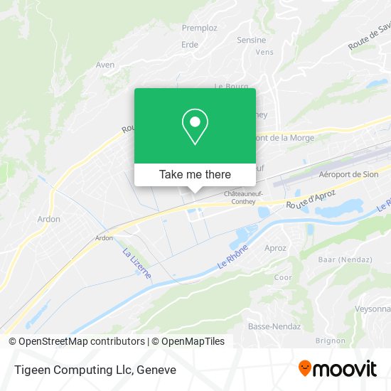 Tigeen Computing Llc map