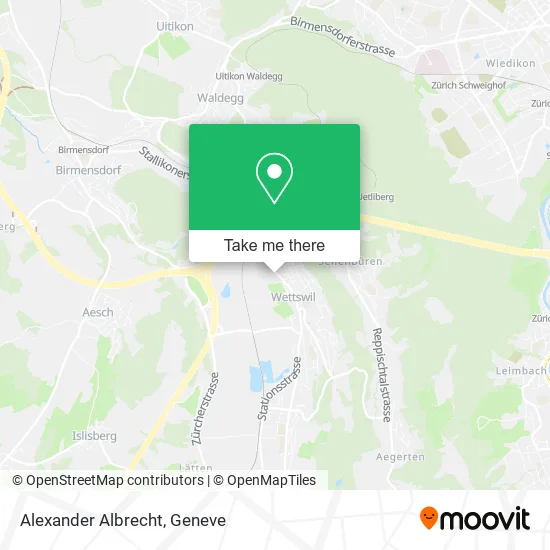 Alexander Albrecht map