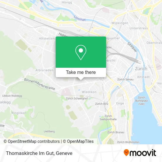 Thomaskirche Im Gut map
