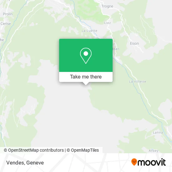 Vendes map