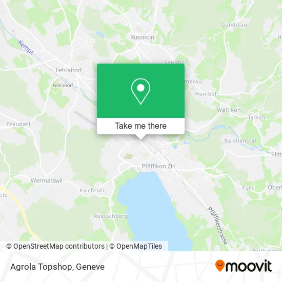 Agrola Topshop map
