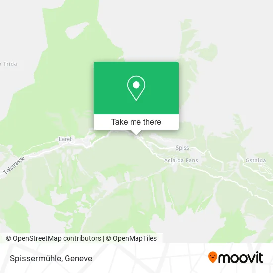 Spissermühle map