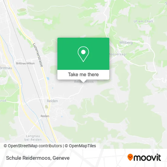 Schule Reidermoos map