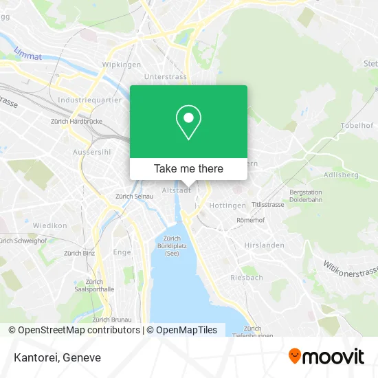 Kantorei map