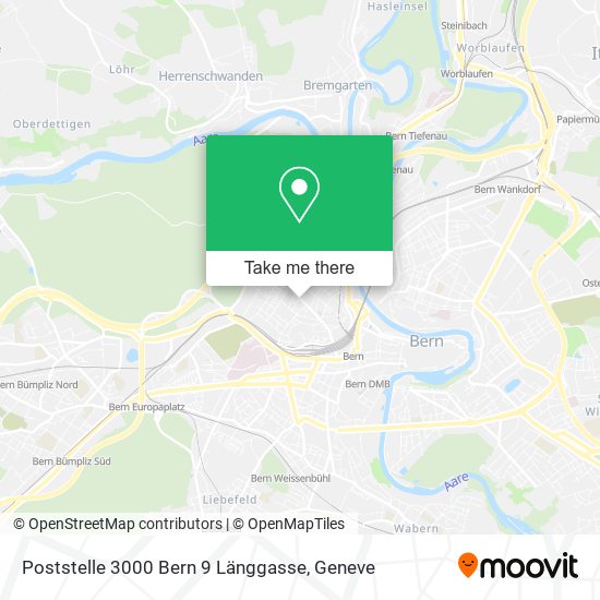 Poststelle 3000 Bern 9 Länggasse map