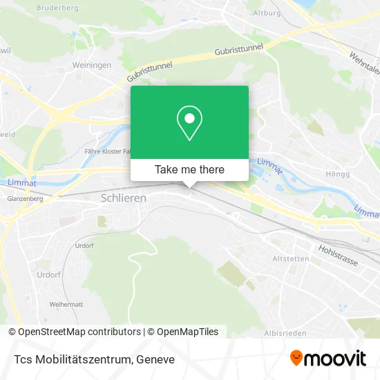 Tcs Mobilitätszentrum map