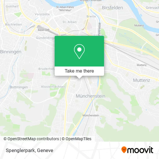 Spenglerpark map