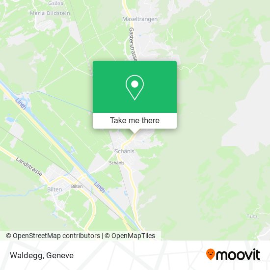 Waldegg map