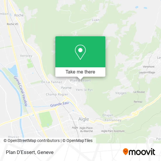 Plan D'Essert map