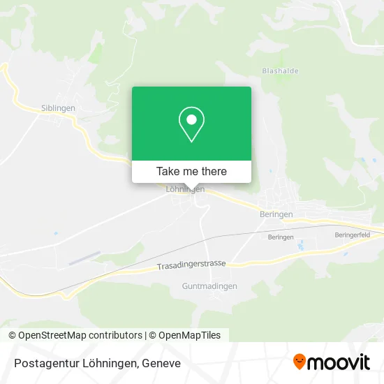 Postagentur Löhningen map