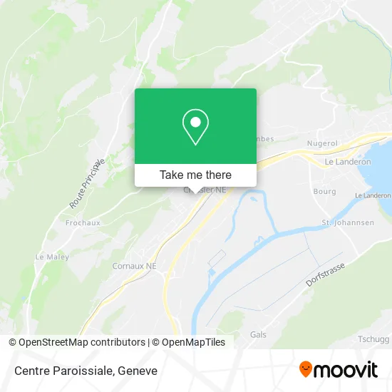 Centre Paroissiale map