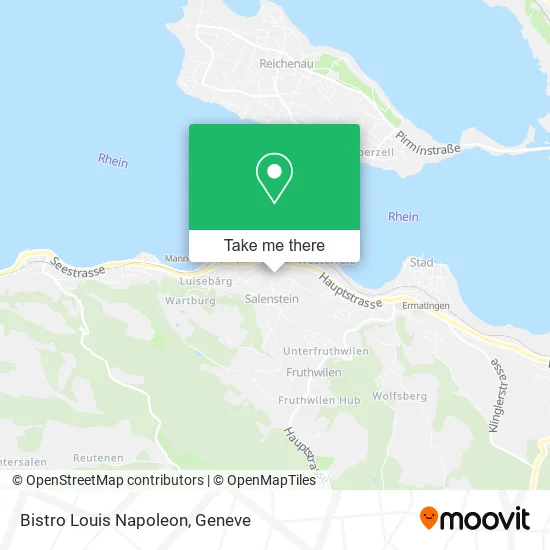 Bistro Louis Napoleon map