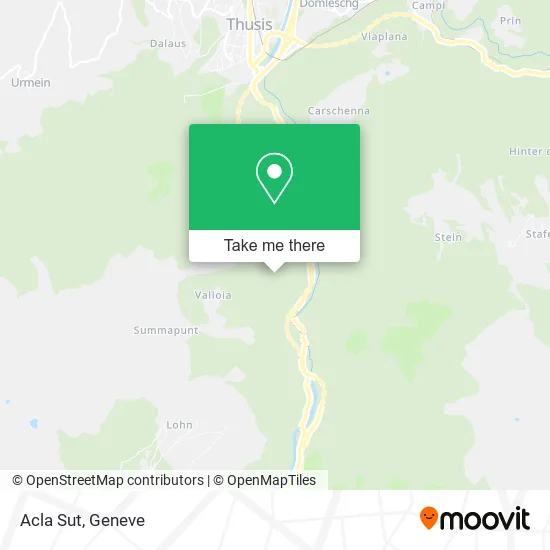 Acla Sut map