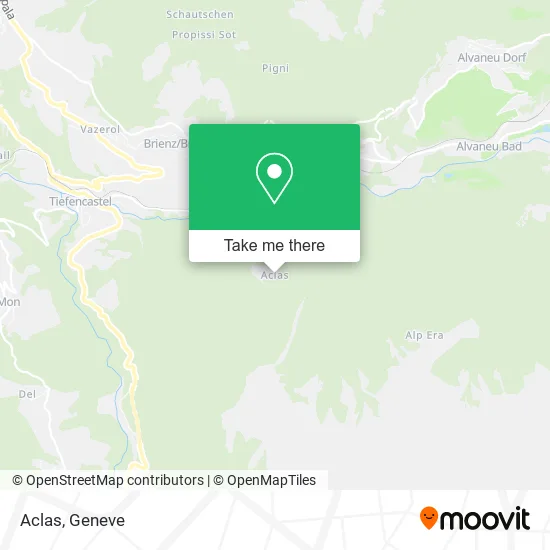 Aclas map