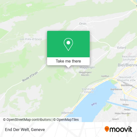 End Der Welt map